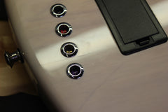 2002 Lakland USA 55-94 5 String Bass White Translucent Ash