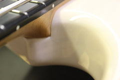 2002 Lakland USA 55-94 5 String Bass White Translucent Ash