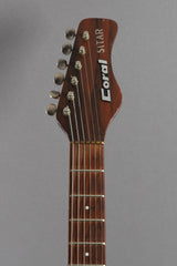 1968 Danelectro Vincent Bell Coral Sitar Red Crackle