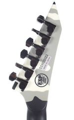 Left Handed 2010 ESP Standard Series Urban Camo Flying V