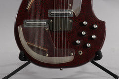1968 Danelectro Vincent Bell Coral Sitar Red Crackle