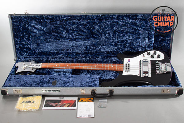 2010 Rickenbacker 4001c64s Satin Black | Guitar Chimp