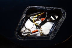 2020 Gibson Les Paul Standard Goryo Yuto Trans Blue Burst Quilt Top