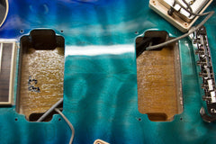 2020 Gibson Les Paul Standard Goryo Yuto Trans Blue Burst Quilt Top