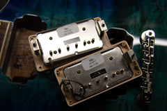 2020 Gibson Les Paul Standard Goryo Yuto Trans Blue Burst Quilt Top