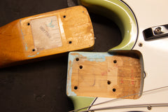 1989 American Vintage ’62 Reissue Jazz Bass Sonic Blue with Matching Headstock