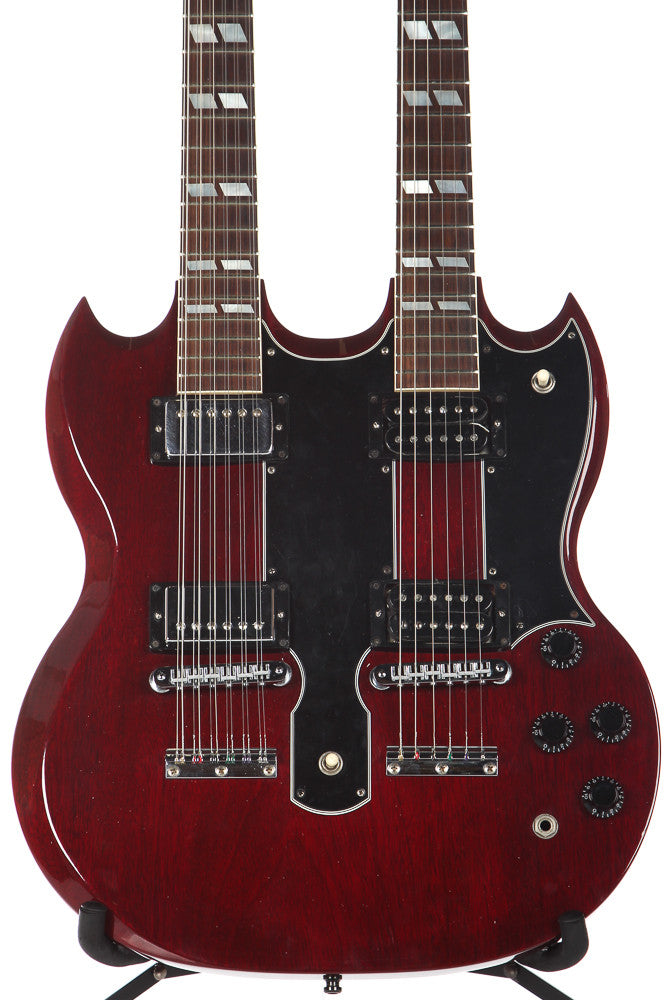 1988 Gibson EDS-1275 Doubleneck Guitar Cherry Red