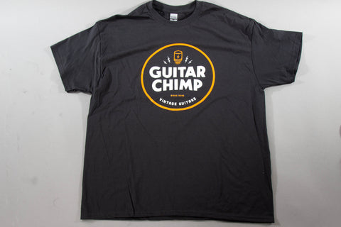 Guitar Chimp T-shirt Original Black