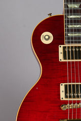 1998 Gibson Custom Shop Les Paul Classic Plus Transparent Red