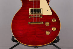 1998 Gibson Custom Shop Les Paul Classic Plus Transparent Red