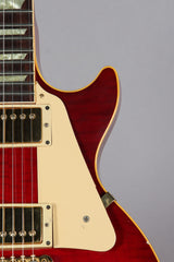 1998 Gibson Custom Shop Les Paul Classic Plus Transparent Red