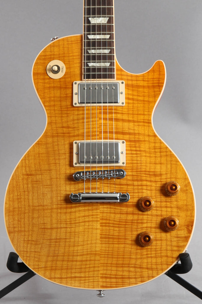 2016 Gibson Les Paul Standard Plus Trans Amber