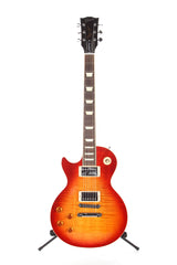 2013 Left Handed Gibson Les Paul Standard Premium Plus Cherry Sunburst Flame Top