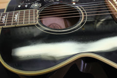 1990 Gibson J-200 Acoustic Guitar Ebony