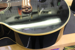 1990 Gibson J-200 Acoustic Guitar Ebony