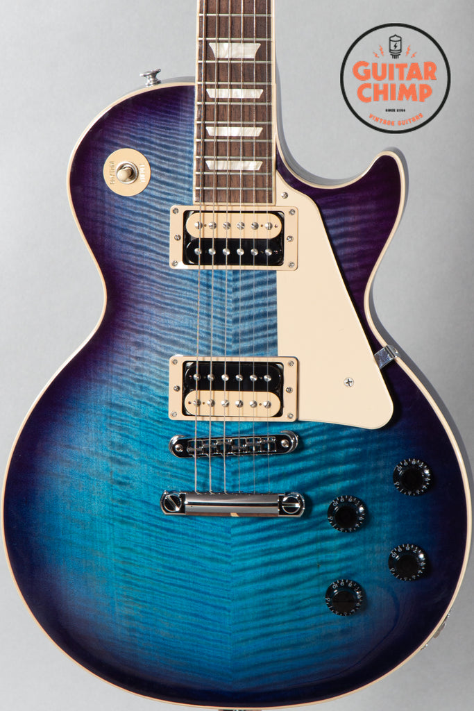 2021 Gibson Les Paul Triad Pro V Blueberry Burst