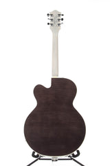 2015 Gretsch G6120SH Brian Setzer Hot Rod Tuxedo Black -FLAME TOP-