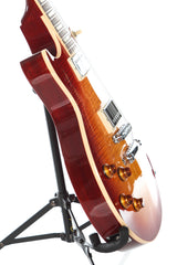 2013 Left Handed Gibson Les Paul Standard Premium Plus Cherry Sunburst Flame Top