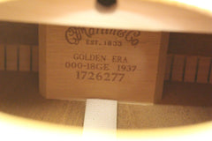 2013 Martin 000-18GE Golden Era 1937 Natural Acoustic Guitar