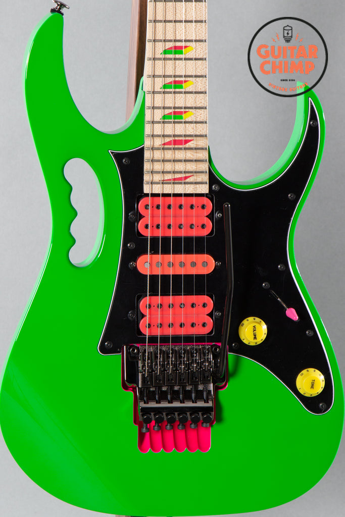 2017 Ibanez Jem 777 30th Anniversary Loch Ness Green Electric Guitar