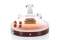 2013 Left Handed Gibson Les Paul Standard Premium Plus Cherry Sunburst Flame Top