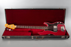 1966 Fender P Precision Bass Candy Apple Red