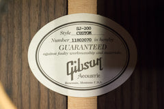 2012 Gibson Custom Shop J-200 Custom Rosewood Acoustic Electric Guitar