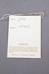 2010 Gibson Custom Shop 50th Anniversary '60 Les Paul Gold Book Version 2 Iced Tea Burst