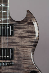 2005 Gibson SG Supreme Transparent Black -EBONY FINGERBOARD-