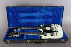 1989 Gibson EDS-1275 Sg Double Neck Electric Guitar Alpine White -SUPER CLEAN-