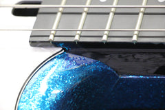 2003 Modulus FB4 Funk Unlimited Flea Bass Blue Sparkle