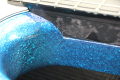 2003 Modulus FB4 Funk Unlimited Flea Bass Blue Sparkle