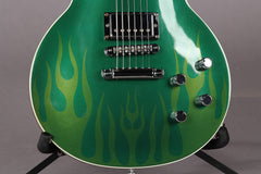 2007 Gibson Les Paul Standard GT Ghost Flame Muscle Green