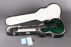 2007 Gibson Les Paul Standard GT Ghost Flame Muscle Green