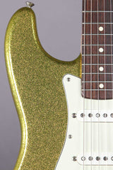 1995 Fender Custom Shop Artist Series Dick Dale Signature Stratocaster Chartreuse Sparkle