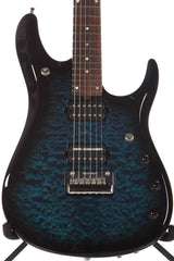 2014 Ernie Ball Music Man Ball Family Reserve John Petrucci Bahama Blue -ROSEWOOD NECK-
