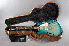 2018 Gibson Memphis ES-335 Figured Glacier Blue