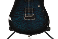 2014 Ernie Ball Music Man Ball Family Reserve John Petrucci Bahama Blue -ROSEWOOD NECK-