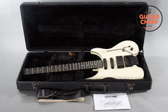 1991 Steinberger USA GM4T TransTrem Guitar White