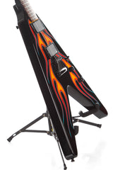 1997 ESP Custom Shop James Hetfield JH-1 "Hot Rod" Flying V Red Flames #124 -RARE-