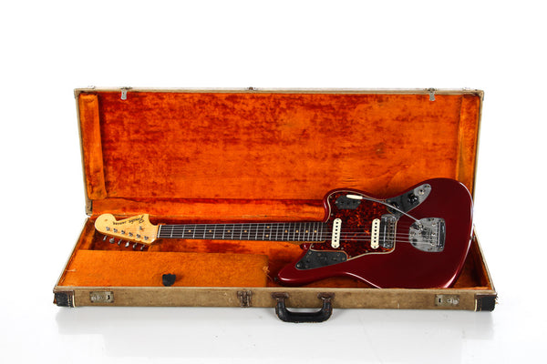【ホントに最終値下げ】美品　Fender Jaguar レッド 値下げ】美品 Fender Jaguar レッド - メルカリ