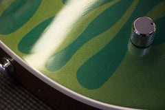 2007 Gibson Les Paul Standard GT Ghost Flame Muscle Green