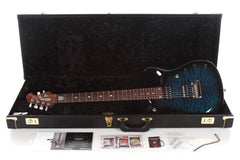 2014 Ernie Ball Music Man Ball Family Reserve John Petrucci Bahama Blue -ROSEWOOD NECK-