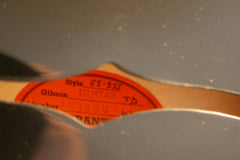 2021 Gibson Custom Shop ’59 Reissue ES-355 Ebony Black