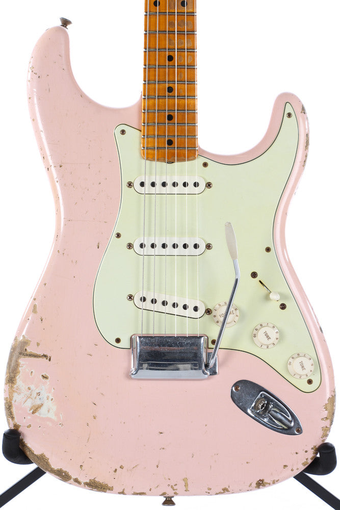 2013 Fender Custom Shop 1956 Heavy Relic Stratocaster Shell Pink