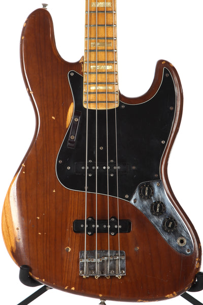 1977 Fender Jazz Bass Mocha Brown | Guitar Chimp