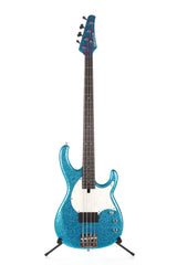 2003 Modulus FB4 Funk Unlimited Flea Bass Blue Sparkle