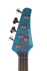 2003 Modulus FB4 Funk Unlimited Flea Bass Blue Sparkle