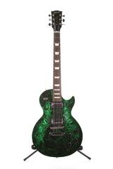 2011 Gibson Les Paul USA Anniversary Flood Studio Green Swirl Burst -ONLY 300 MADE-
