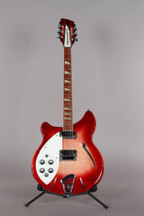 2002 Rickenbacker 360/12 Left Handed 12 String Semi Hollowbody Fireglo Lefty -RARE-